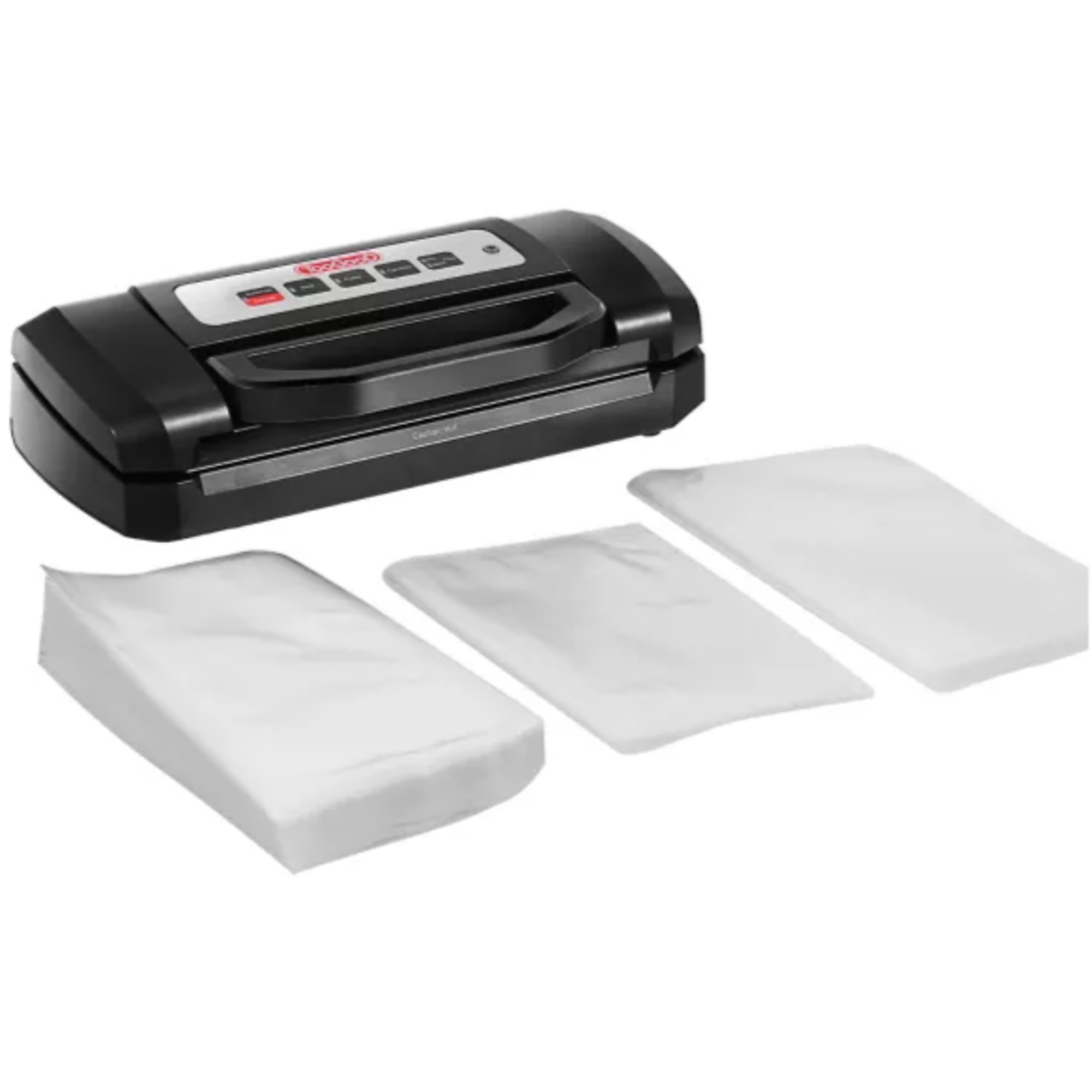VACUUM SEALER, AUTO AND MANUAL OPERATION, SEALING BAG UP TO 12'', INCLUDES 110 VACUUM BAGS